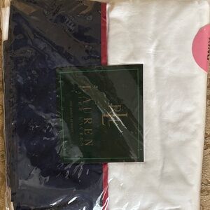 Ralph Lauren Modern Yachtsman Cuff King Flat Sheet